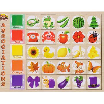 משחק עץ – אסוציאציה  "צבעים"